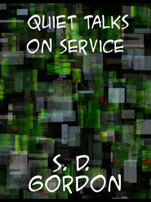cover image of Quiet Talks on Service